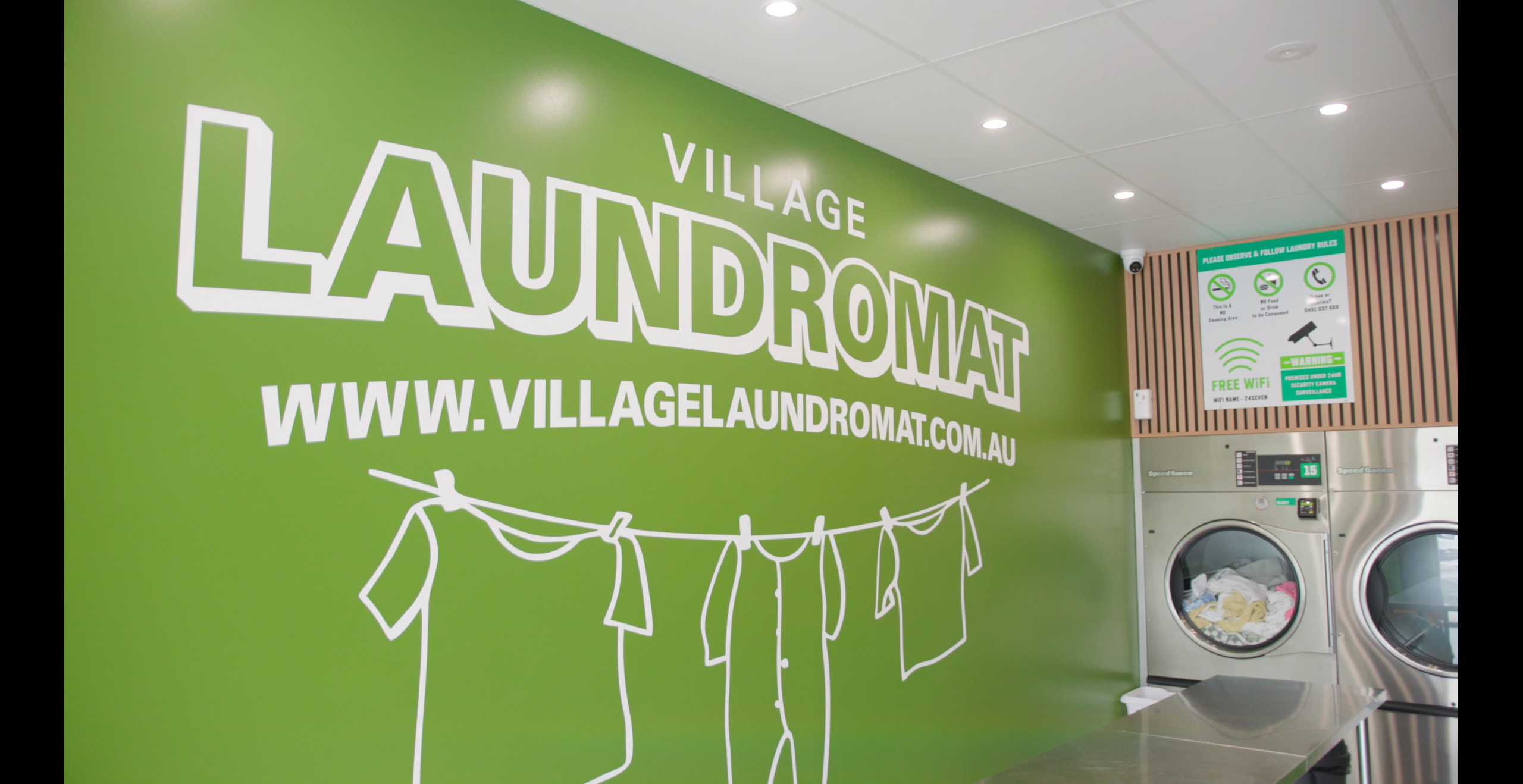Laundromat business