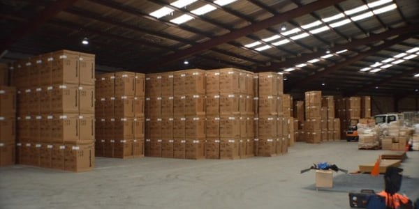Warehouse full