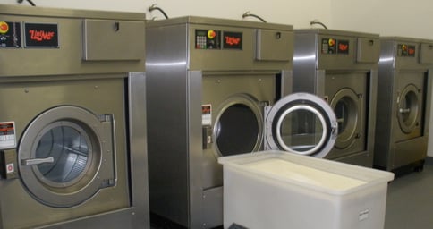 Washer with basket