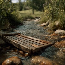 _cyborgalpha_a_wooden_washboard_placed_halfway_into_a_stream__32331393-23dc-46f8-a917-86591e4ef557_3